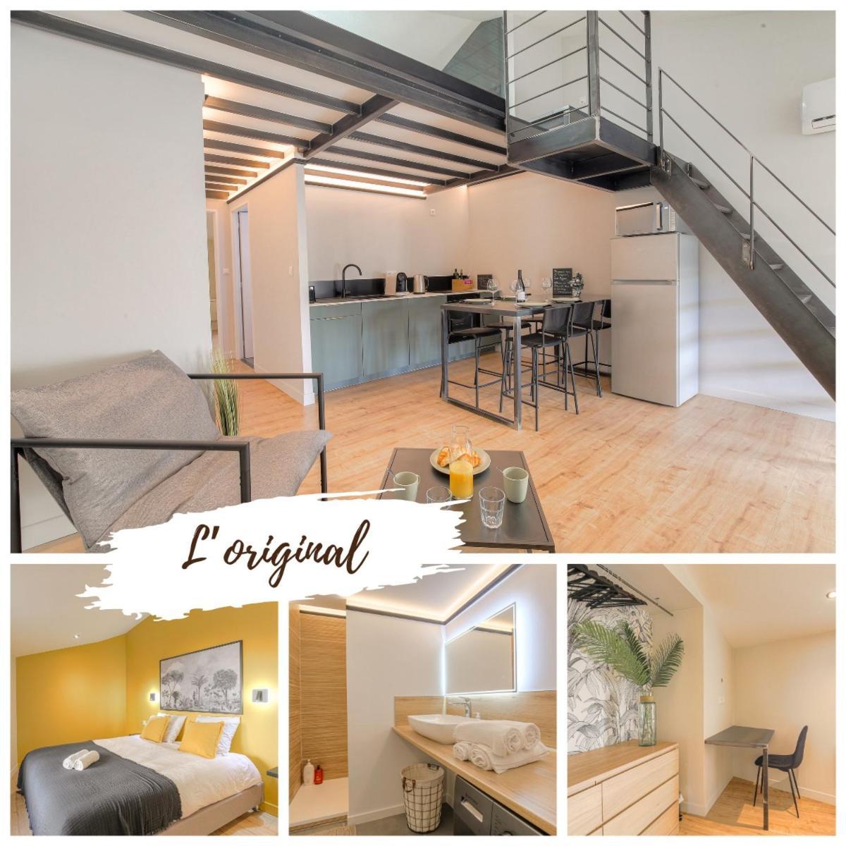L Original - Travelhome - Free Wifi - 6 Travelers Villefranche-sur-Saône Dış mekan fotoğraf