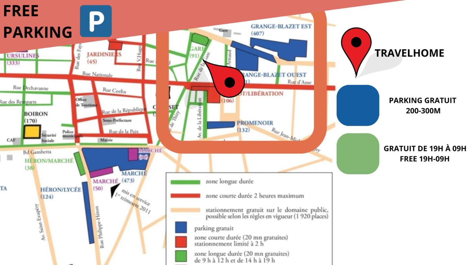 L Original - Travelhome - Free Wifi - 6 Travelers Villefranche-sur-Saône Dış mekan fotoğraf